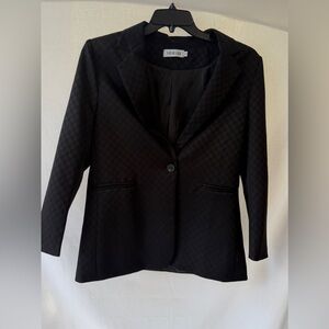 NWoT Checkerboard Relaxed Fit Women’s Blazer Medium